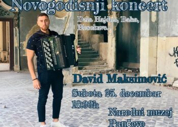 Novogodišnji koncert harmonike u Muzeju u Pančevu