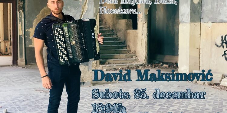 Novogodišnji koncert harmonike u Muzeju u Pančevu