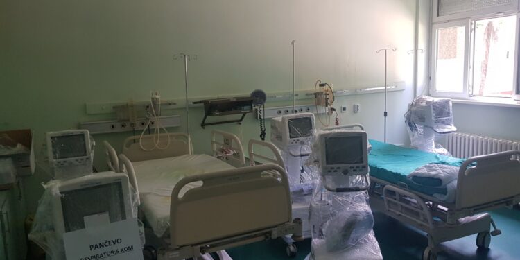 Posle obećanja predsednika Vučića, stigli respiratori u Pančevo