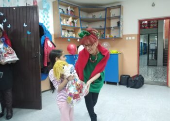 Paketići za decu u Bracinoj školi