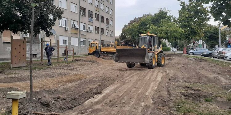 JKP ZELENILO: Transformacija zelene površine u naselju „Solara“
