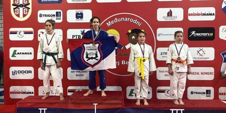 Šest medalja za Džudo klub Tamiš na Trofeju Beočina