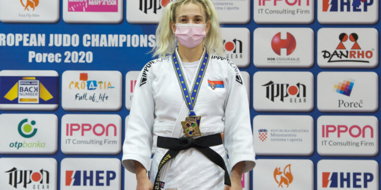Andrea Stojadinov juniorska prvakinja Evrope u džudou