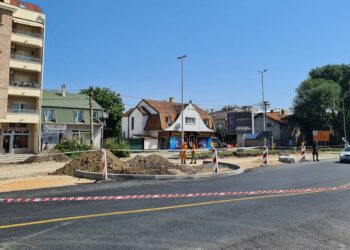 U toku druga faza radova na izgradnji kružnog toka u Pančevu