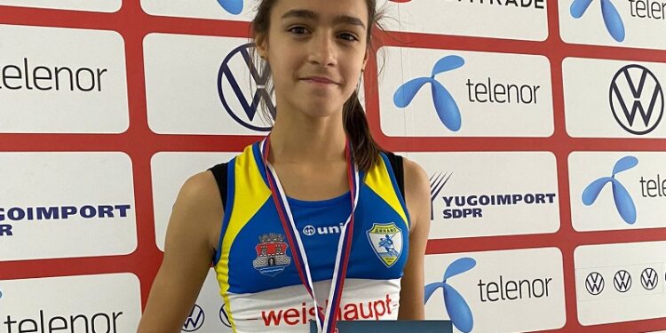 Bronzana medalja za atletičarku Dinama Kseniju Mrkela