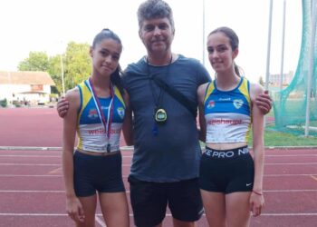 Ksenija Mrkela vicešampionka Prvenstva Vojvodine u atletici