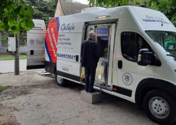 Mobilna ekspozitura Banke Poštanska štedionica danas u Kovinu