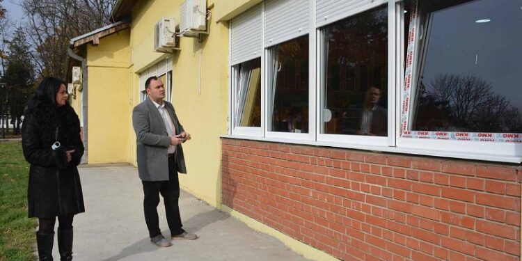 Nova PVC stolarija na Predškolskoj ustanovi u Opovu doprinosi energetskoj efikasnosti