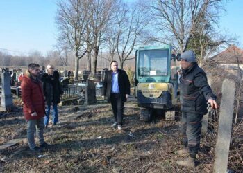 Počeli radovi na izgradnji nove ograde Malog groblja u Opovu