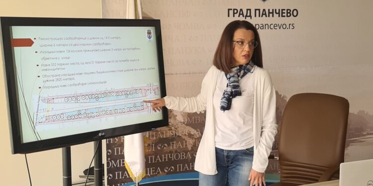 Vitman: Ulica Cara Lazara u centru Pančeva biće jedna od najlepših u gradu posle rekonstrukcije