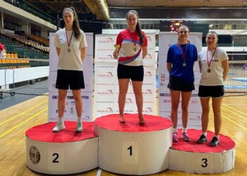 Marija Samardžija i Maša Aleksić dvostruke prvakinje Vojvodine u badmintonu