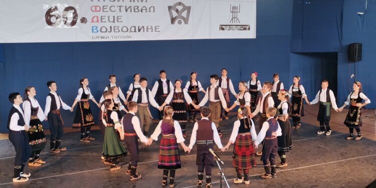 Brojne nagrade za KUD „Stanko Paunović“ na 60. Muzičkom festivalu dece Vojvodine