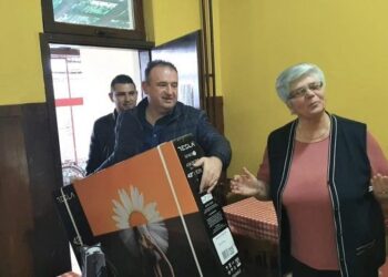 OO SNS Bela Crkva u poseti Udruženju invalida rada
