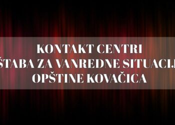 Kontakt centra Štaba za vanredne situacije