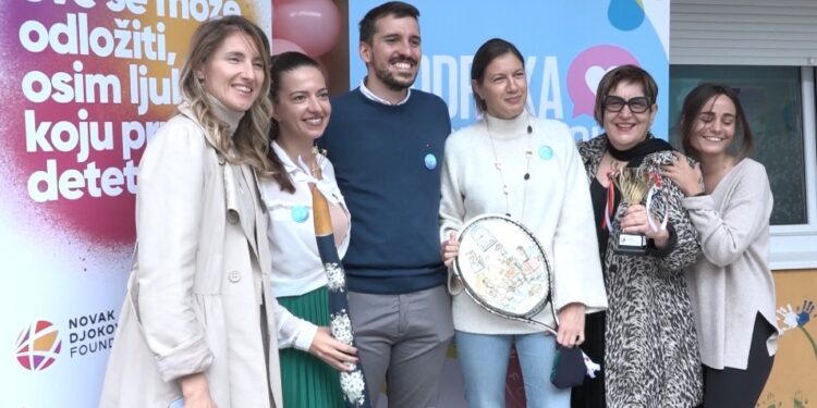 Fondacija Novak Đoković otvorila prvi Centar za roditelje u Kovačici
