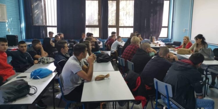 Radionica o prevenciji nasilja u Mašinskoj školi