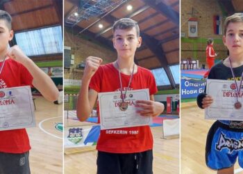 Dva zlata i srebro za sefkerinski Dragon na turniru u Novom Bečeju