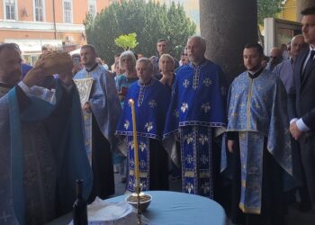 Obeležena slava grada Pančeva, Uspenje Presvete Bogorodice