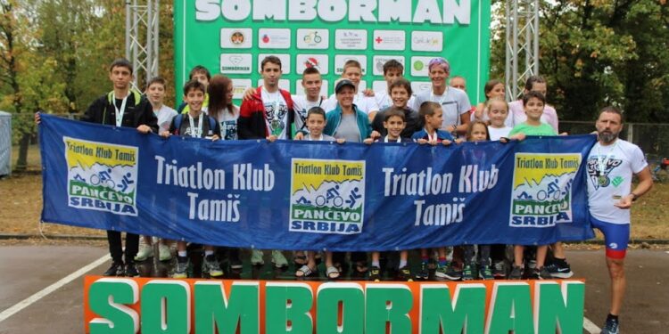 TK Tamiš osvojio 17 medalja na sprint triatlonu u Somboru