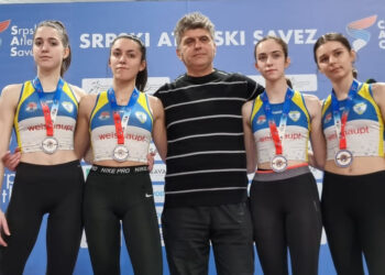 Bronzana medalja za AK Dinamo iz Pančeva u štafeti