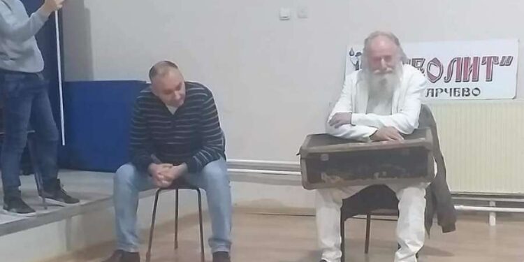 Monodrama „Jesenjin i drugi pesnici“ odigrana u Starčevu