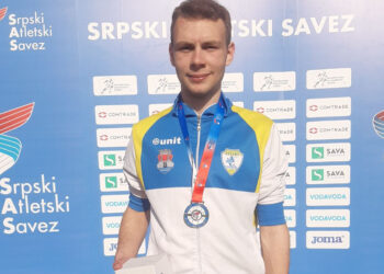 Pančevac Strahinja Stevšić vicešampion Srbije u atletici