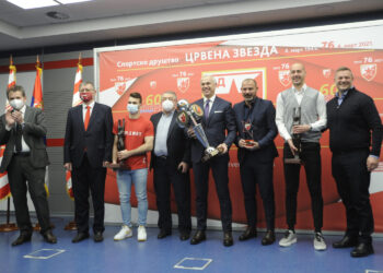 Andrea Stojadinov među najboljim sportistima SD „Crvena Zvezda“ u 2020. godini