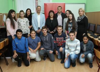 Donacija računarskog kabineta u OŠ „Sava Munćan“ u Kruščici