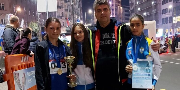 Dve medalje za AK „Dinamo“ na Uličnoj trci u Beogradu
