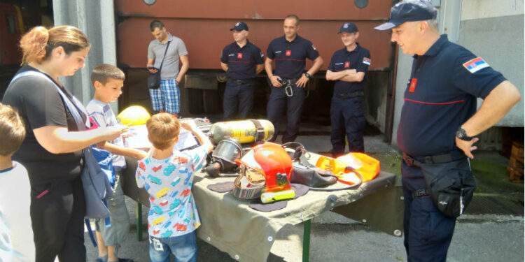 Vatrogasno – spasilački bataljon Pančevo u januaru reagovao 110 puta