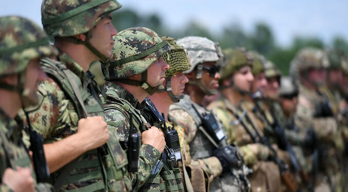 Vojne vežbe u Pančevu i na Tisi sa Mađarima i Amerikancima