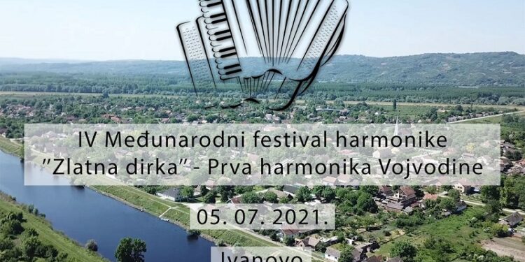 Međunarodni festival harmonike „Zlatna dirka“ 5. jula u Ivanovu
