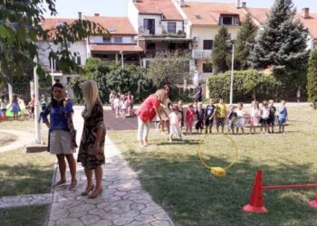 Sportski dan u vrtiću „Petar Pan“ u Pančevu