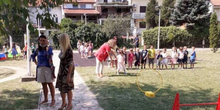 Sportski dan u vrtiću „Petar Pan“ u Pančevu