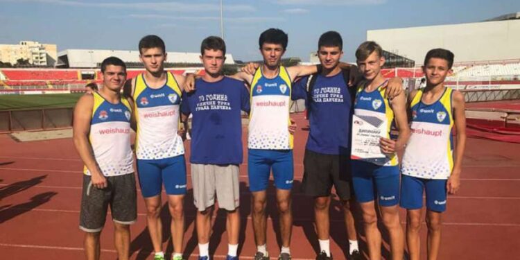 Atletičari Dinama na pripremama