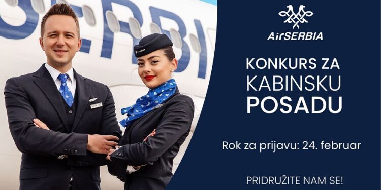 Posao kakav se priželjkuje: Er Srbija pokrenula novi konkurs za članove kabinske posade