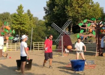 Učenici Baletske škole u kampu OASIS u Kanjiži