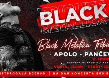Metallica tribute 11. februara u Pančevu u dvorani Apolo