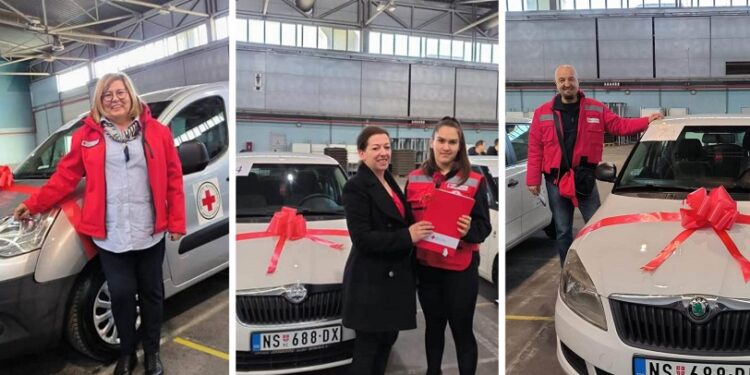 U Južnom Banatu tri organizacije Crvenog krsta dobile automobile