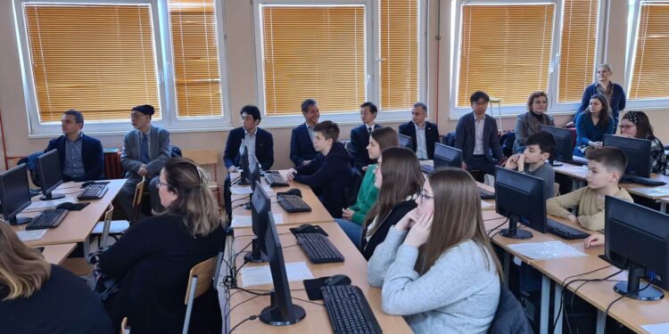 Japanski stručnjaci u JKP “Higijena” i Brankovoj školi u Pančevu