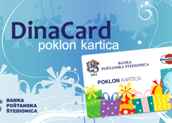 DinaCard poklon kartica – idealan poklon za praznike