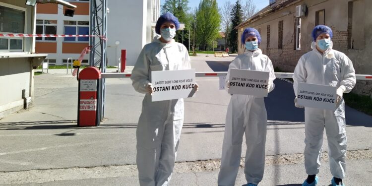 OSTANITE KOD KUĆE: Apel građanima Kovid bolnice u Pančevu