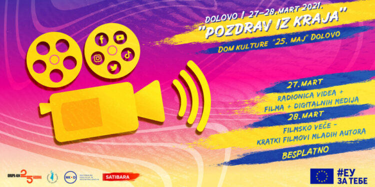 Besplatne radionice o digitalnim medijima „Pozdrav iz kraja” u Dolovu