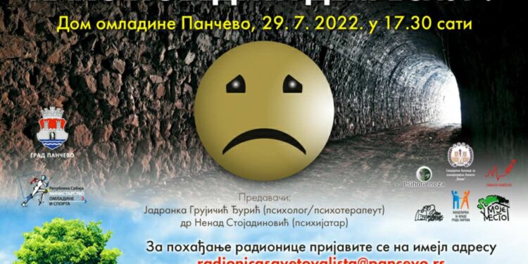 Pančevo: Besplatna radionica „Kako pobediti depresiju“