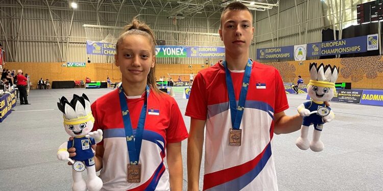 Bronza za Anđelu Vitman na Evropskom badminton prvenstvu do 17 godina
