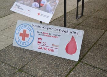Akcija dobrovoljnog davanja krvi u Kovinu i Bavaništu