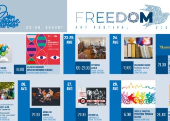 “Freedom art festival” u Pančevu od 23. do 28. avgusta
