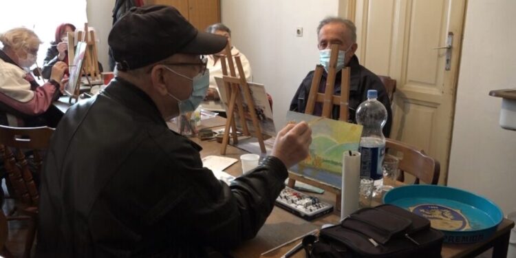 Udruženje invalida rada i OSI, uz podršku Grada Pančeva organizovalo slikarsku radionicu