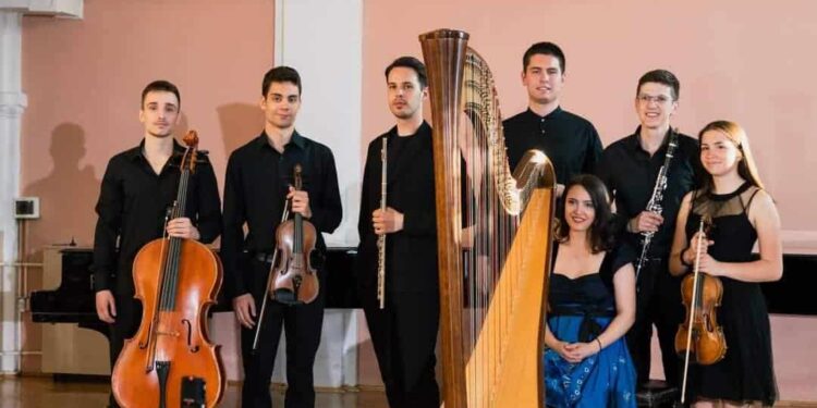 Koncert harfe u Pančevu 7. septembra