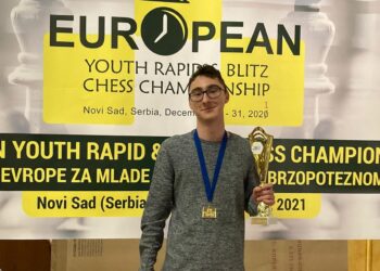 Pančevac Ilija Serafimović šampion Evrope u rešavanju šahovskih problema za mlade do 18 godina